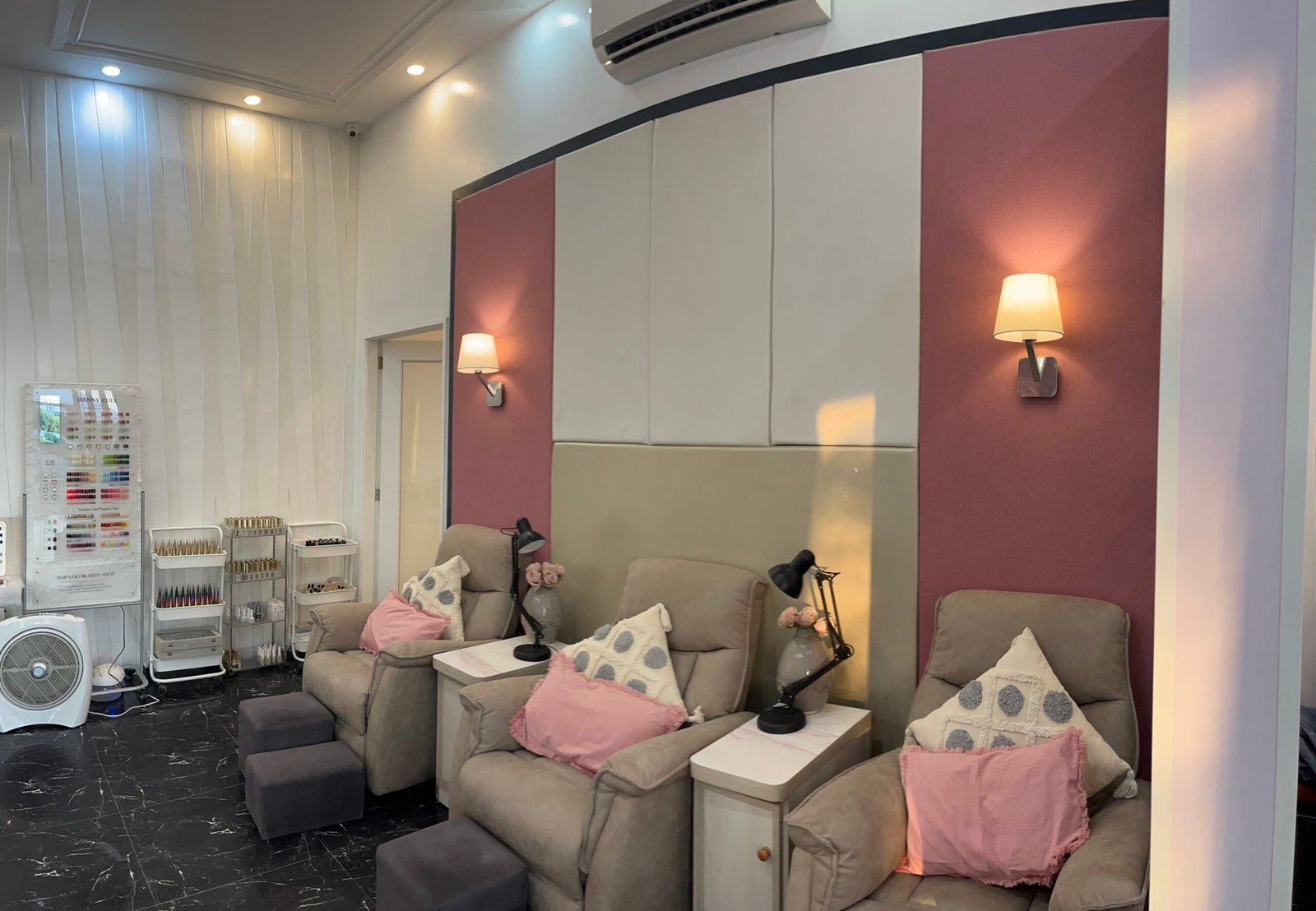 Nail & Pedicure Area