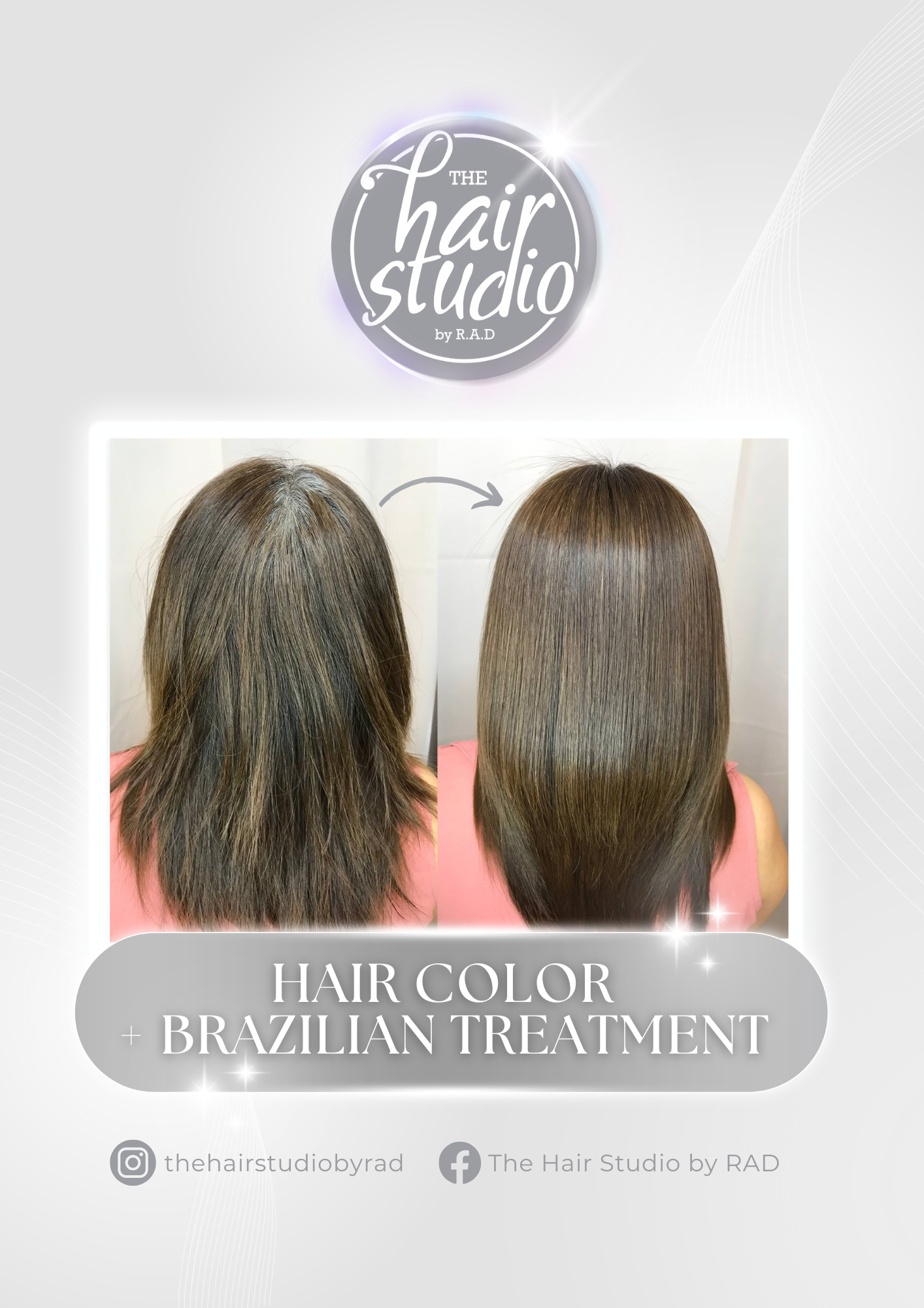 Hair Color + Brazilian Treatment