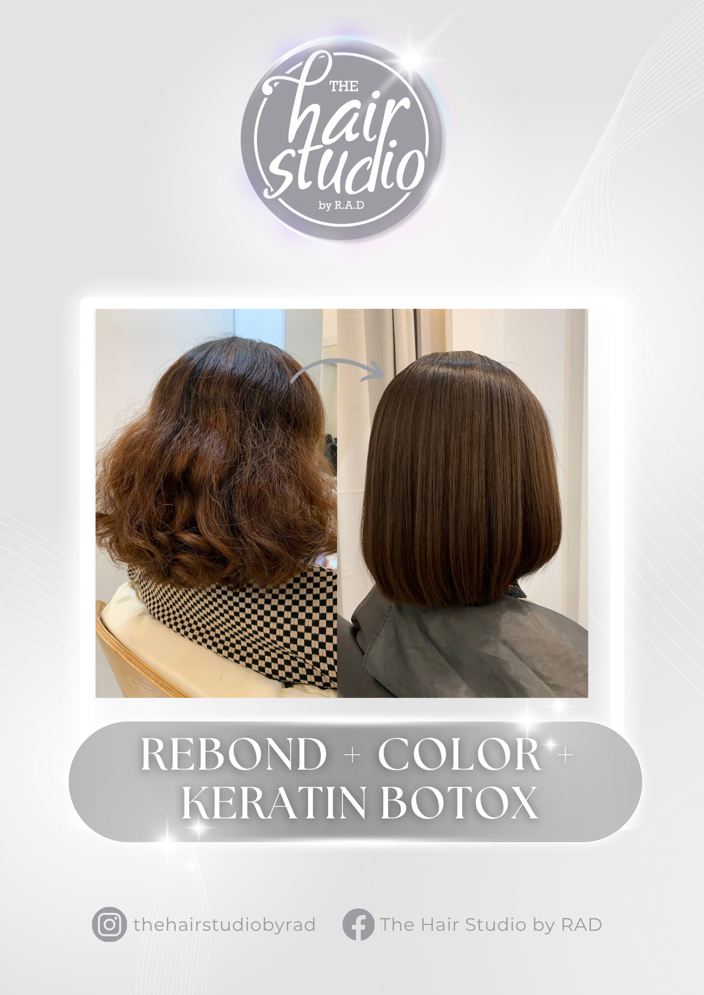 Rebond + Color + Keratin Botox